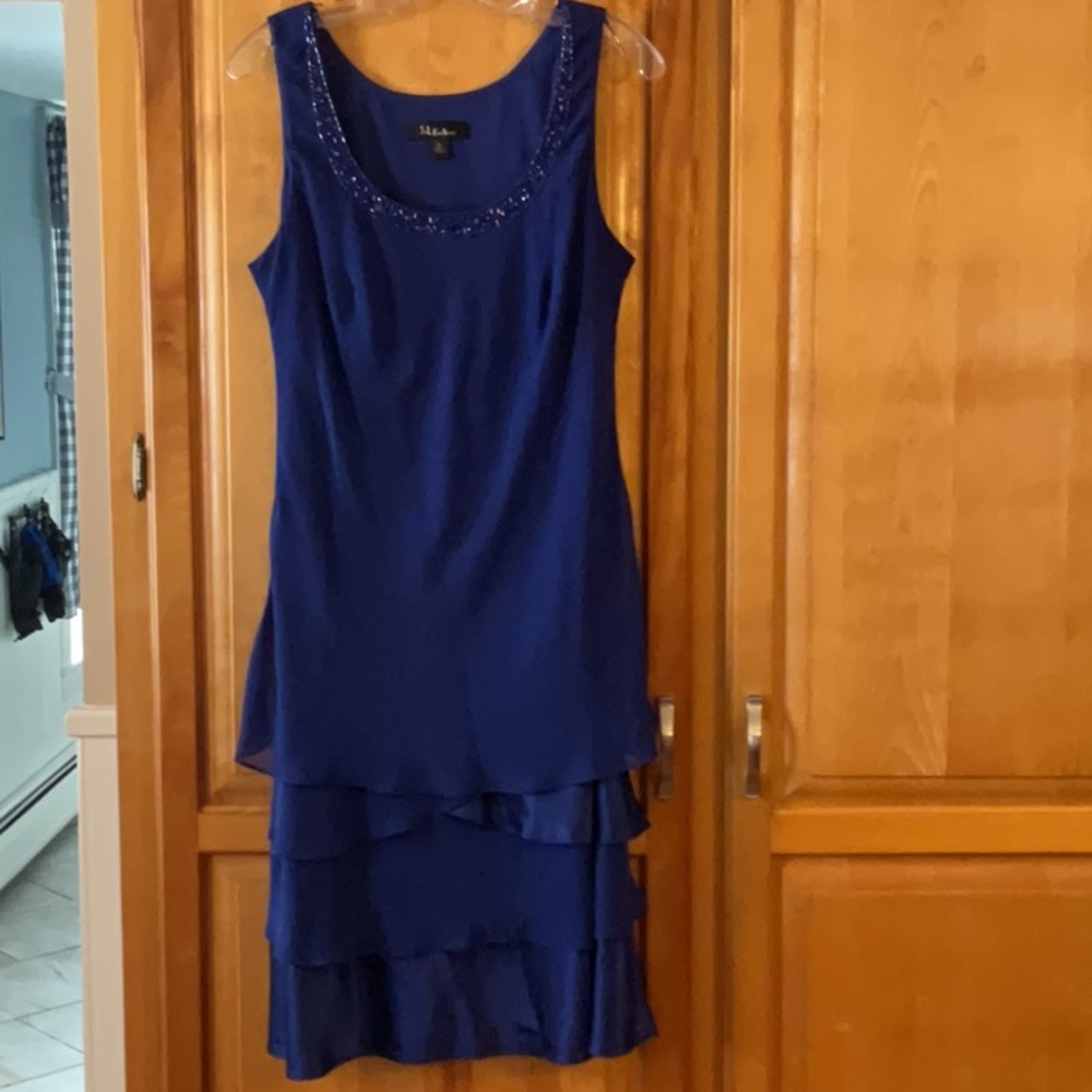 S. L. Fashions dress with jacket